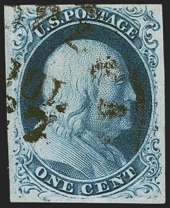 Sale Number 1245, Lot Number 1057, 1851-56 Issue (Scott 5-17) Sale Number 1245, Lot Number 1057, 1851-56 Issue (Scott 5-17)