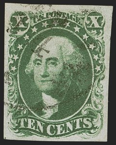 Sale 1245, Lot 1071, 1851-56 Issue (Scott 5-17)