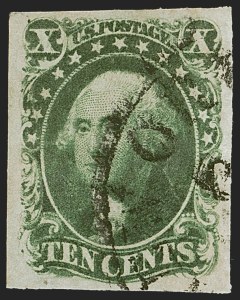 Sale Number 1245, Lot Number 1077, 1851-56 Issue (Scott 5-17)