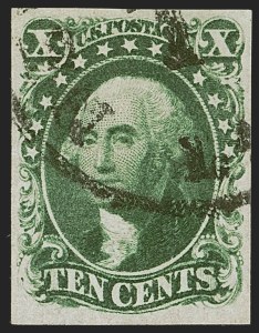 Sale 1245, Lot 1078, 1851-56 Issue (Scott 5-17)