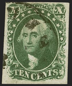 Sale 1245, Lot 1079, 1851-56 Issue (Scott 5-17)