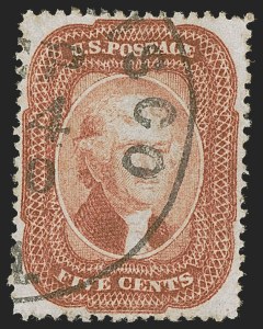 Sale Number 1245, Lot Number 1104, 1857-60 Issue (Scott 18-30A)