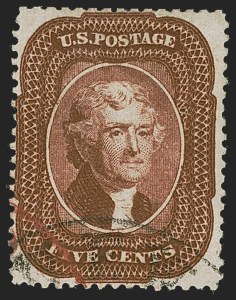 Sale 1245, Lot 1107, 1857-60 Issue (Scott 18-30A)