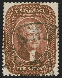 Sale 1245, Lot 1110, 1857-60 Issue (Scott 18-30A)