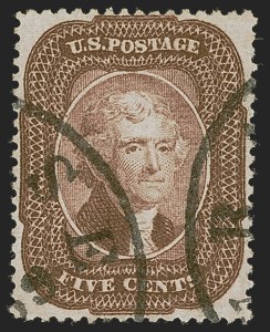 Sale 1245, Lot 1114, 1857-60 Issue (Scott 18-30A)
