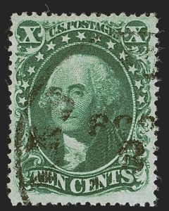 Sale Number 1245, Lot Number 1124, 1857-60 Issue, cont. (Scott 31-39)