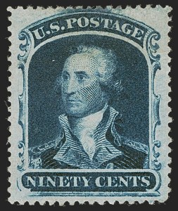 Sale Number 1245, Lot Number 1142, 1857-60 Issue, cont. (Scott 31-39) Sale Number 1245, Lot Number 1142, 1857-60 Issue, cont. (Scott 31-39)