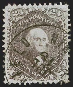 Sale 1245, Lot 1176, 1861-66 Issue (Scott 56-78)