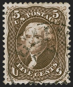 Sale 1245, Lot 1188, 1861-66 Issue (Scott 56-78)