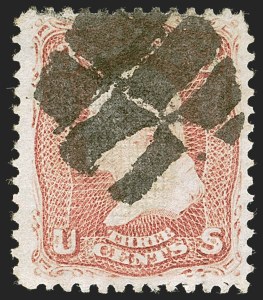 Sale 1245, Lot 1202, 1867-68 Grilled Issue (Scott 79-101)