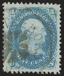 Sale 1245, Lot 1210, 1867-68 Grilled Issue (Scott 79-101)