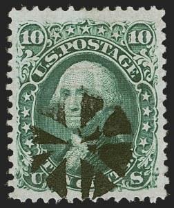 Sale 1245, Lot 1218, 1867-68 Grilled Issue (Scott 79-101)