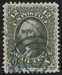 Sale Number 1245, Lot Number 1233, 1867-68 Grilled Issue (Scott 79-101) Sale Number 1245, Lot Number 1233, 1867-68 Grilled Issue (Scott 79-101)