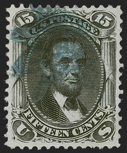 Sale 1245, Lot 1235, 1867-68 Grilled Issue (Scott 79-101)