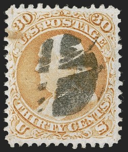 Sale 1245, Lot 1239, 1867-68 Grilled Issue (Scott 79-101)