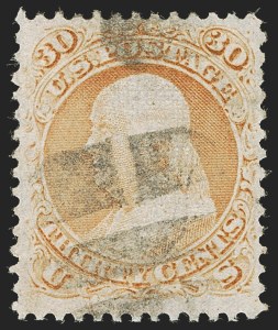 Sale 1245, Lot 1240, 1867-68 Grilled Issue (Scott 79-101)