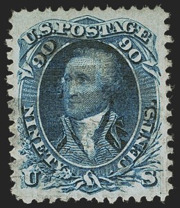 Sale 1245, Lot 1241, 1867-68 Grilled Issue (Scott 79-101)