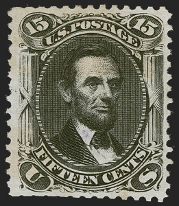 Sale 1245, Lot 1247, 1875 Re-Issue of 1861-66 Issue (Scott 102-111)