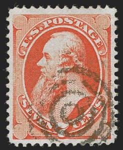 Sale 1245, Lot 1309, 1870-71 National Bank Note Co. Grilled Issue (Scott 134-144)