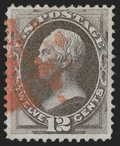 Sale 1245, Lot 1313, 1870-71 National Bank Note Co. Grilled Issue (Scott 134-144)