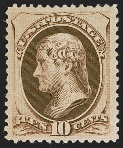 Sale 1245, Lot 1379, 1879 American Bank Note Co. Issue (Scott 182-191)