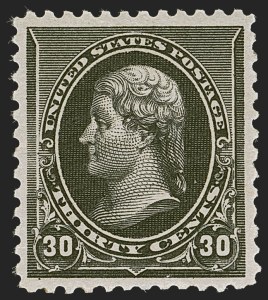 Sale 1245, Lot 1437, 1890-93 Issue (Scott 219-229)