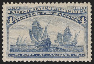 Sale 1245, Lot 1452, 1c-30c 1893 Columbian Issue (Scott 230-239)