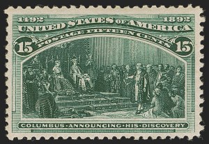 Sale 1245, Lot 1480, 1c-30c 1893 Columbian Issue (Scott 230-239)