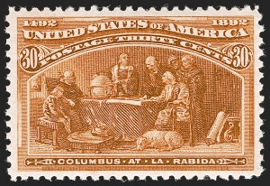 Sale Number 1245, Lot Number 1482, 1c-30c 1893 Columbian Issue (Scott 230-239) Sale Number 1245, Lot Number 1482, 1c-30c 1893 Columbian Issue (Scott 230-239)