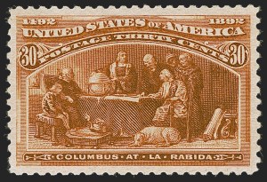 Sale Number 1245, Lot Number 1483, 1c-30c 1893 Columbian Issue (Scott 230-239) Sale Number 1245, Lot Number 1483, 1c-30c 1893 Columbian Issue (Scott 230-239)
