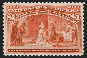 Sale 1245, Lot 1498, 50c-$5.00 1893 Columbian Issue (Scott 240-245)