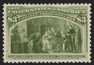 Sale 1245, Lot 1509, 50c-$5.00 1893 Columbian Issue (Scott 240-245)