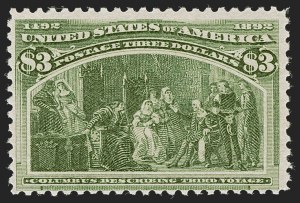 Sale 1245, Lot 1513, 50c-$5.00 1893 Columbian Issue (Scott 240-245)