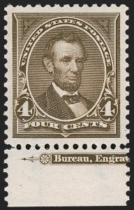 Sale 1245, Lot 1565, 1895 Watermarked Bureau Issue (Scott 264-278)