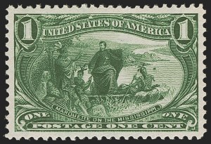 Sale Number 1245, Lot Number 1603, 1c-50c 1898 Trans-Mississippi Issue (Scott 285-291)