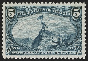 Sale 1245, Lot 1615, 1c-50c 1898 Trans-Mississippi Issue (Scott 285-291)