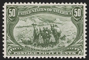Sale 1245, Lot 1627, 1c-50c 1898 Trans-Mississippi Issue (Scott 285-291)
