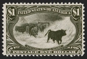 Sale 1245, Lot 1633, $1.00-$2.00 1898 Trans-Mississippi Issue (Scott 292-293)