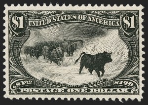 Sale 1245, Lot 1636, $1.00-$2.00 1898 Trans-Mississippi Issue (Scott 292-293)