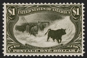 Sale 1245, Lot 1640, $1.00-$2.00 1898 Trans-Mississippi Issue (Scott 292-293)