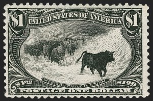Sale 1245, Lot 1642, $1.00-$2.00 1898 Trans-Mississippi Issue (Scott 292-293)