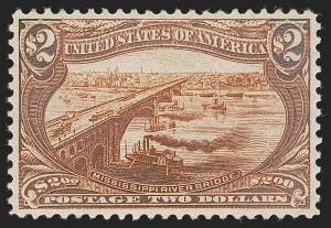 Sale 1245, Lot 1647, $1.00-$2.00 1898 Trans-Mississippi Issue (Scott 292-293)