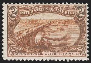Sale 1245, Lot 1650, $1.00-$2.00 1898 Trans-Mississippi Issue (Scott 292-293)