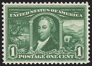 Sale Number 1245, Lot Number 1708, 1904 Louisiana Purchase Issue (Scott 323-327)