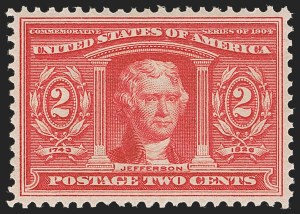 Sale Number 1245, Lot Number 1709, 1904 Louisiana Purchase Issue (Scott 323-327)