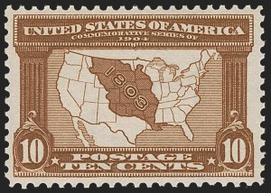 Sale 1245, Lot 1715, 1904 Louisiana Purchase Issue (Scott 323-327)