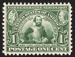 Sale 1245, Lot 1717, 1907 Jamestown Issue (Scott 328-330)
