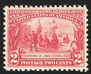 Sale 1245, Lot 1719, 1907 Jamestown Issue (Scott 328-330)