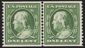 Sale 1245, Lot 1749, 1908-10 Washington-Franklin Issues (Scott 331-356)