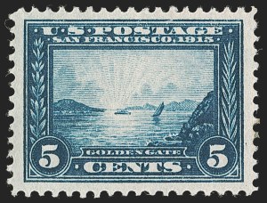 Sale 1245, Lot 1810, 1913-15 Panama-Pacific Issue (Scott 397-404)